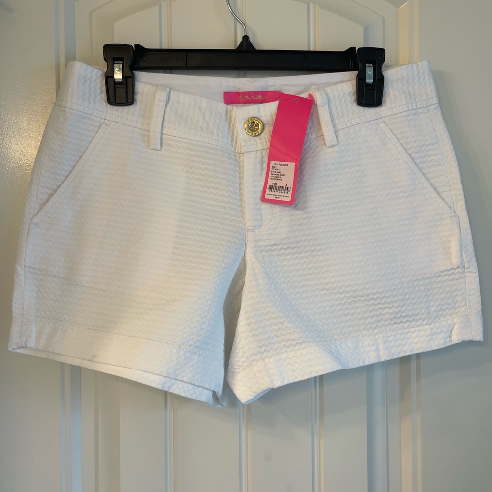 Lilly Pulitzer 4.5” Resort white Callahan Short 4